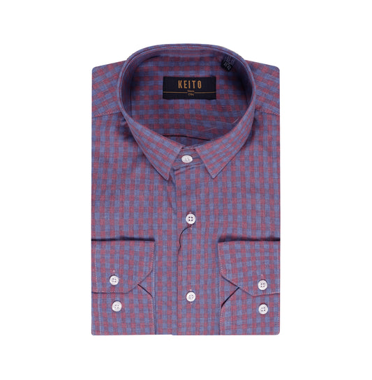 Ravi Ch Slim Car M/L Chemise ML