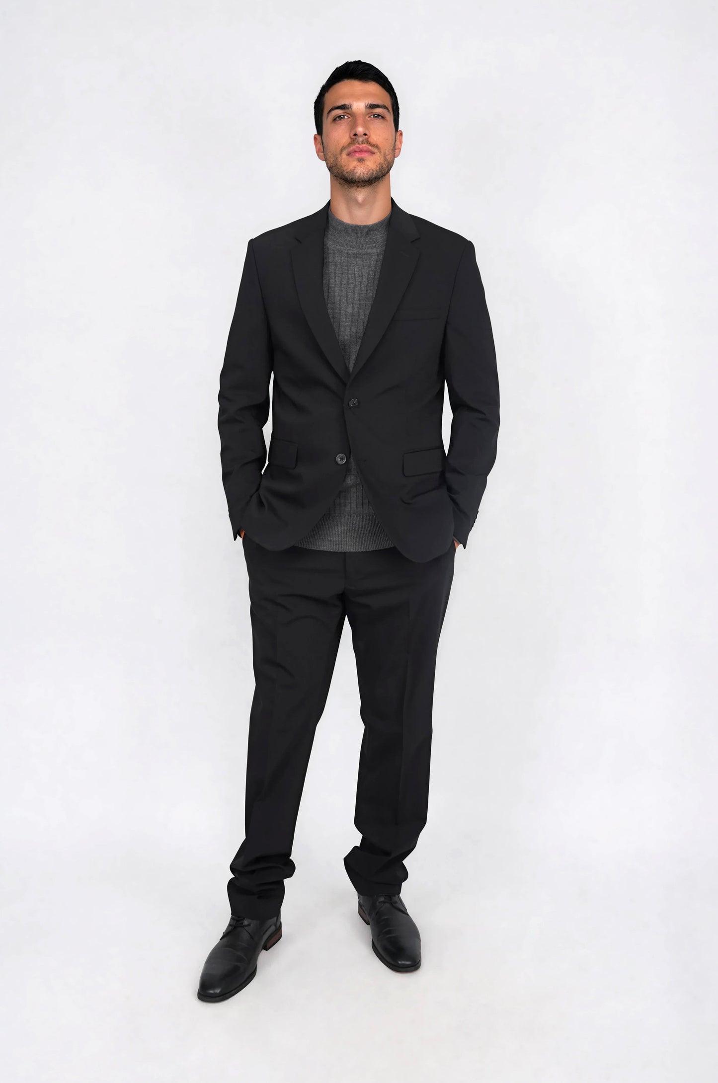 Wool Blend Cos Slim Costume