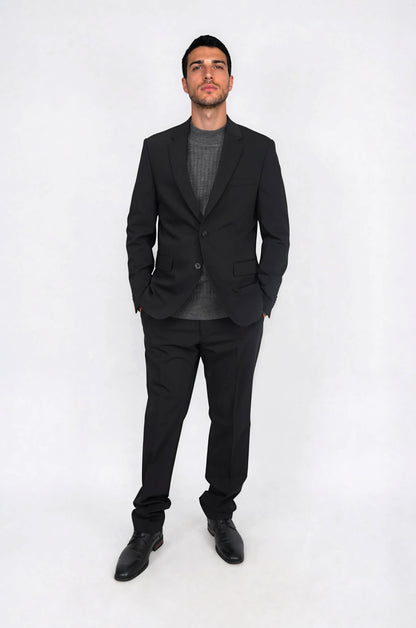 Wool Blend Cos Slim Costume