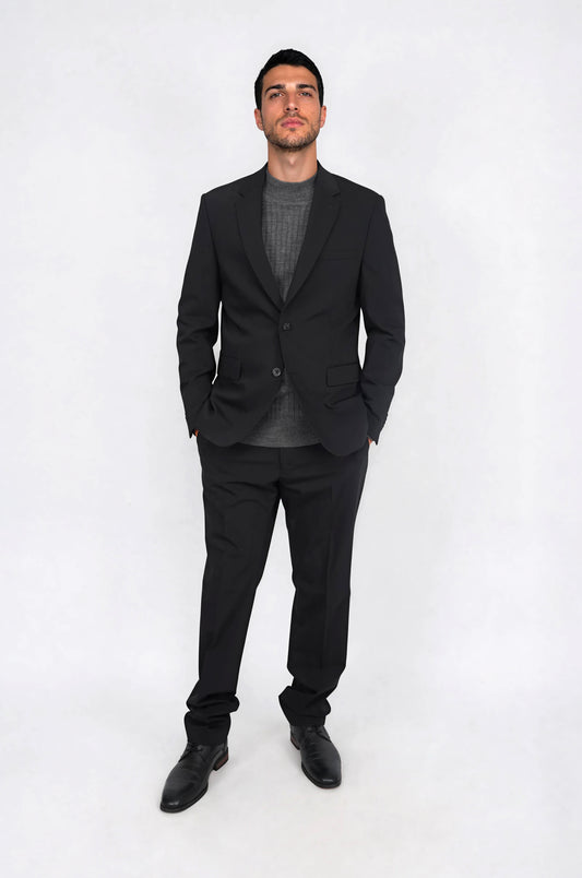 Wool Blend Cos Slim Costume