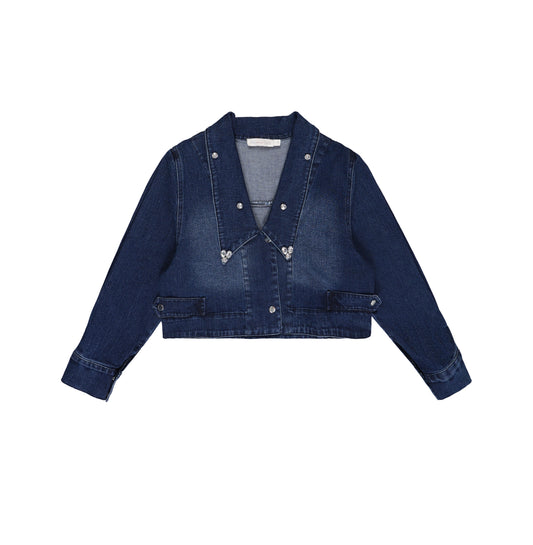 Veste courte en jean