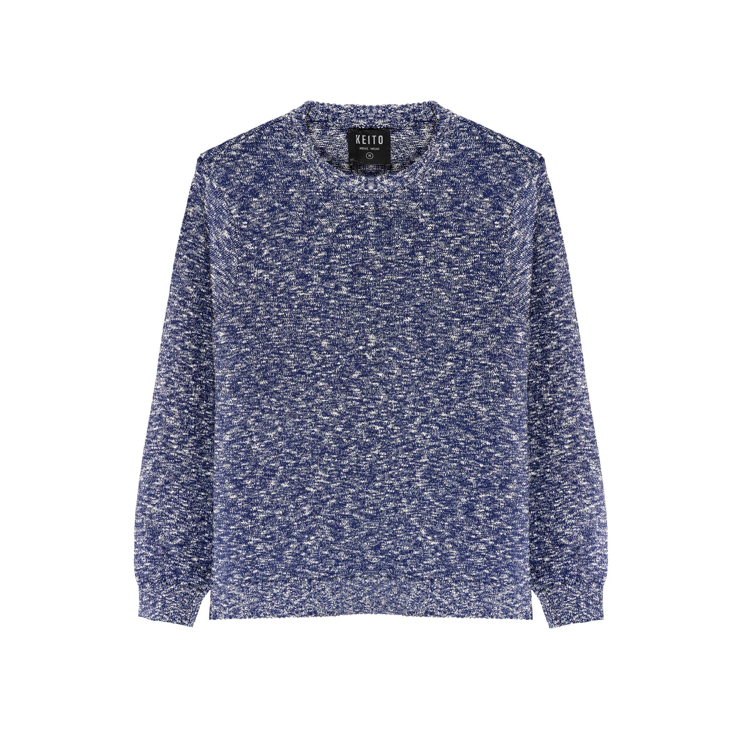 Pull en maille chinee, col rond