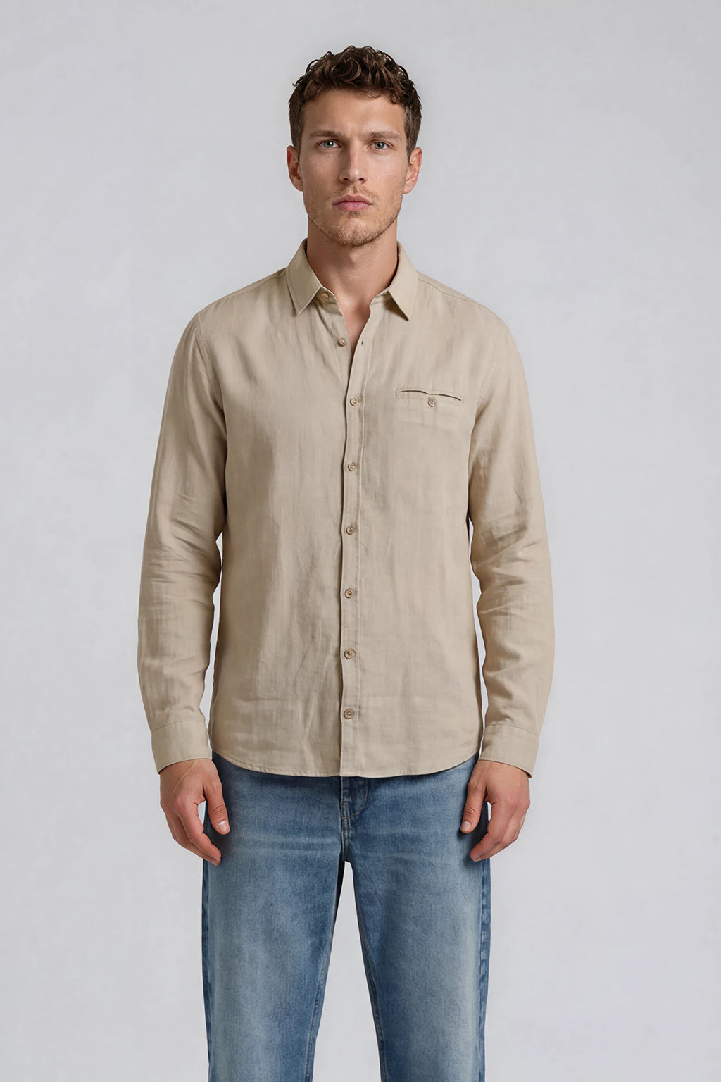 Pilcro Ch ML Chemise ML