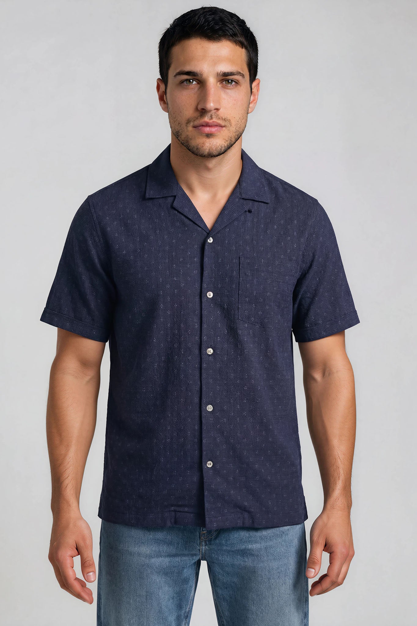 Venus Ch M/C Lin Chemise MC